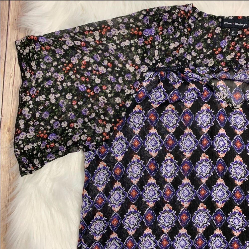 Mason + Mackenzie | Floral Blouse - Picture 3 of 8